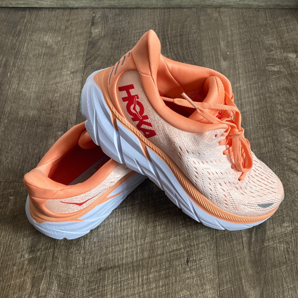 Brand new HOKAs! Clifton 8. Size 9 women’s, size 7 men’s.